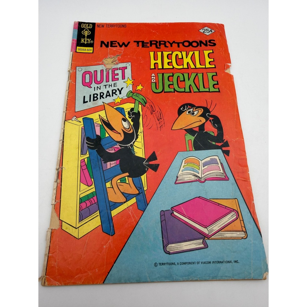 Vintage 1976 Gold Key Heckle and Jeckle New Terrytoons No 37 Comic Book